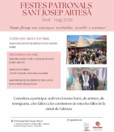 CATÓLICOS EN VALENCIA – Fiesta de San José Artesano, el próximo 1 de mayo