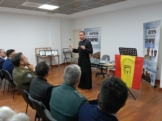 ARZOBISPADO CASTRENSE – Conferencia en Asturias:  “El Padre Huidobro, Capellán legionario”