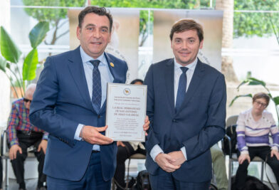 CATÓLICOS EN VALENCIA – La Real Hermandad de San Antonio Abad de Valencia ha recibido un importante reconocimiento en la «II Gala de Premios Accesibles ASPEGUICV 2026»