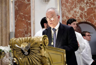 CATÓLICOS EN VALENCIA – La Basílica acoge la Misa solemne en la Fiesta de la Antigua y Real Archicofradía e imposición de medallas