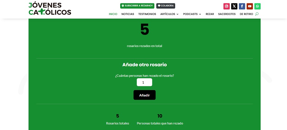 CATÓLICOS EN MADRID – ¿Quieres rezar el Rosario con nosotros? Te explicamos cómoSin Autor