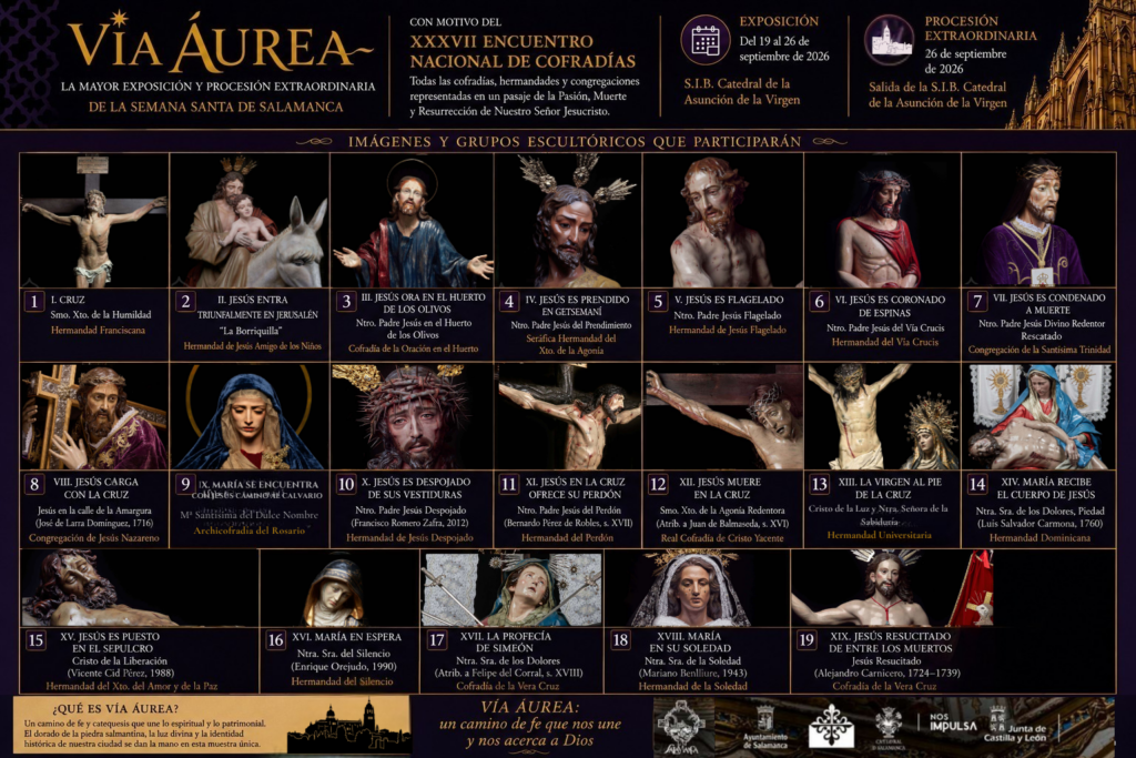 CATÓLICOS EN SALAMANCA – Salamanca prepara una procesión extraordinaria inédita con imágenes de todas sus cofradías