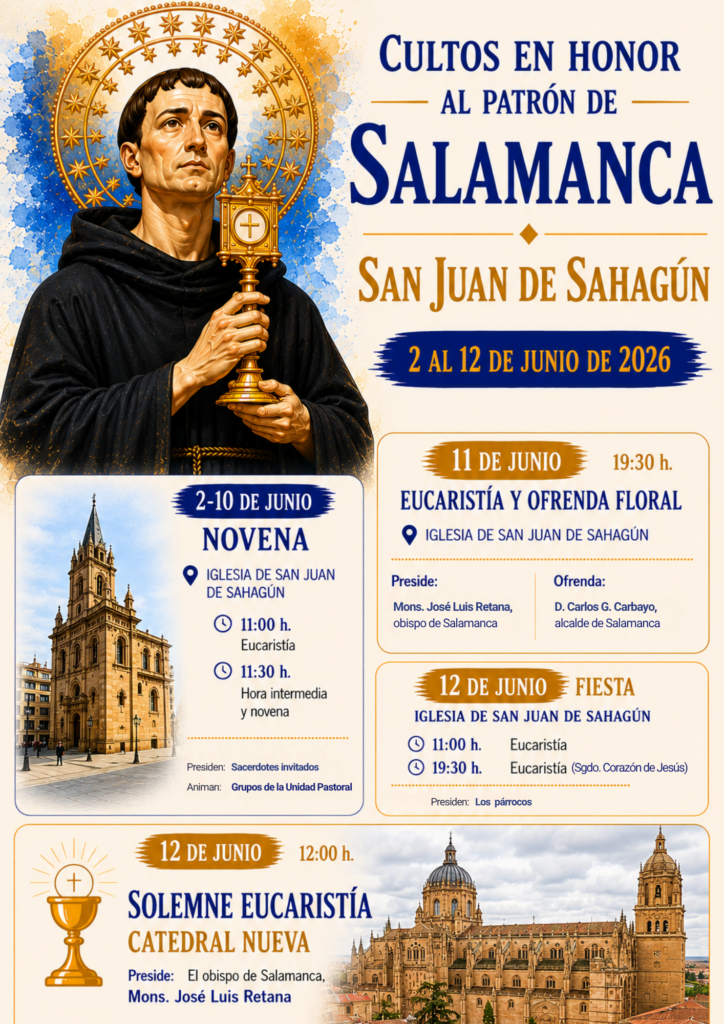 CATÓLICOS EN SALAMANCA – La novena en honor a San Juan de Sahagún prepara a Salamanca para celebrar a su patrón