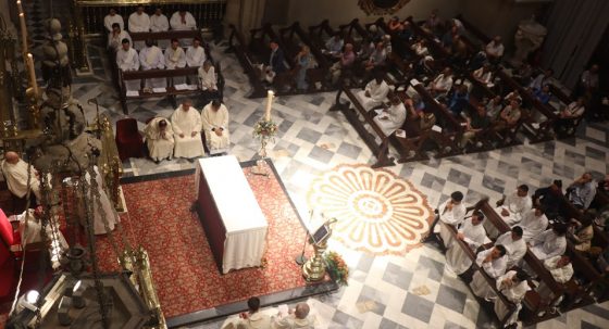 CATÓLICOS EN SEVILLA – Los seminaristas se consagran a la Virgen de los Reyes