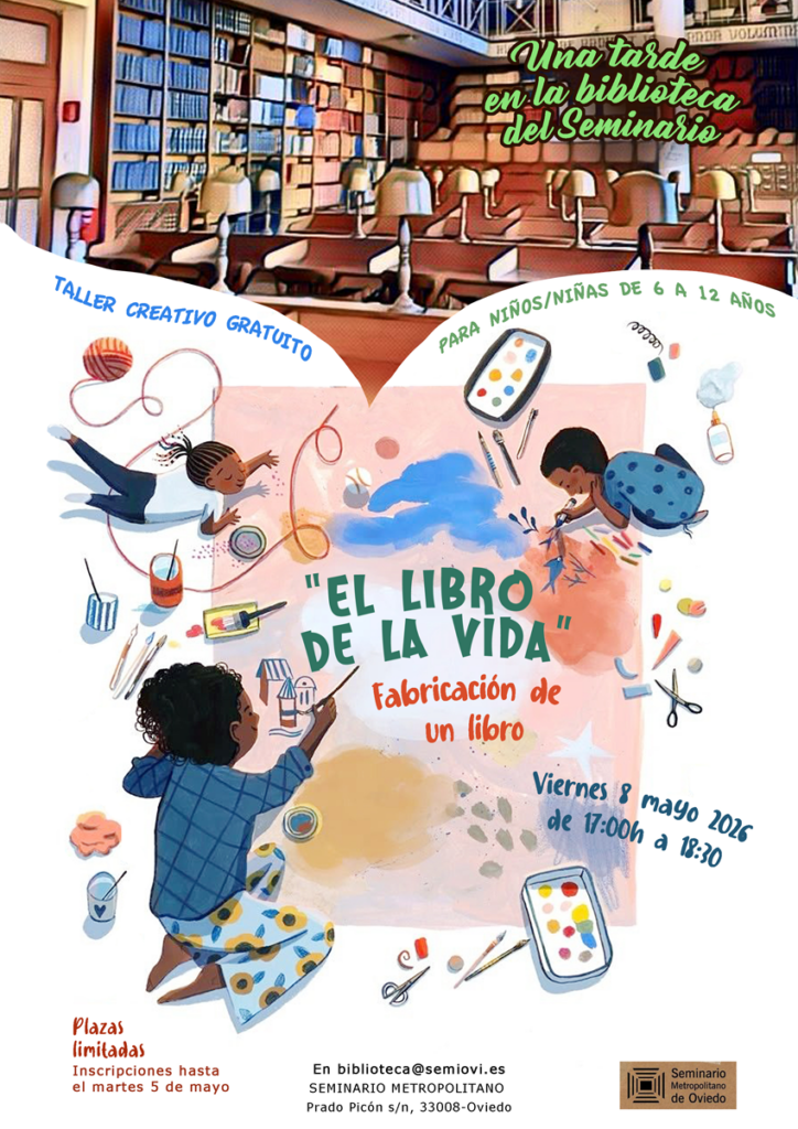 CATÓLICOS DE ASTURIAS – Taller para niños en la Biblioteca del Seminario