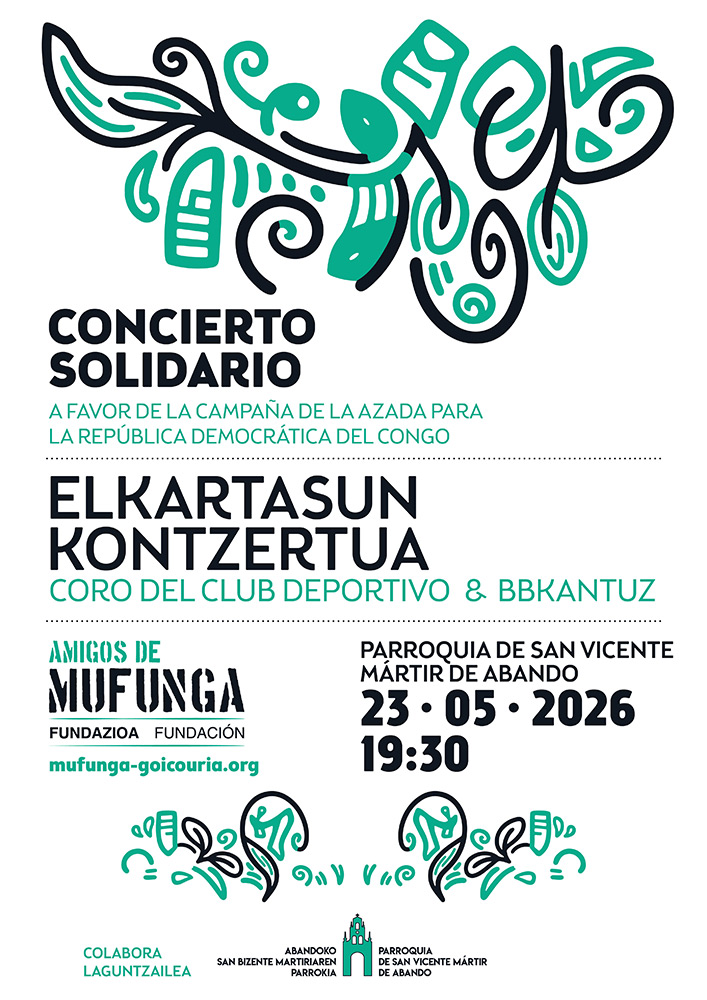 CATÓLICOS DE VIZCAYA – Concierto solidario «Una azada para África» 2026