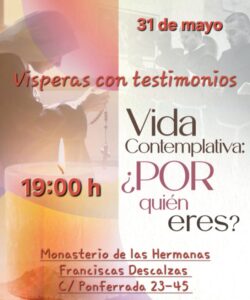 CATÓLICOS EN SALAMANCA – Cantalapiedra será este domingo lugar de encuentro y oración por la vida contemplativa