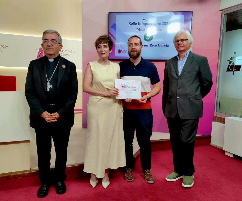 CATÓLICOS EN ÁVILA – La diócesis recibe, por segundo año consecutivo, el Sello de Calidad y Transparencia, mejorando la nota hasta el 9.09