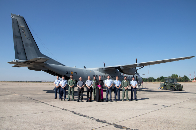 ARZOBISPADO CASTRENSE – Visita pastoral del Sr. Arzobispo a la Base Aérea de Getafe