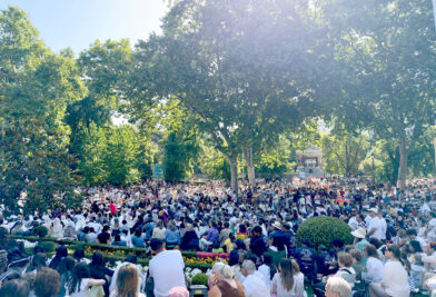 CATÓLICOS EN VALENCIA – Los jóvenes valencianos viven la Misa del Corpus Christi con el Papa León 