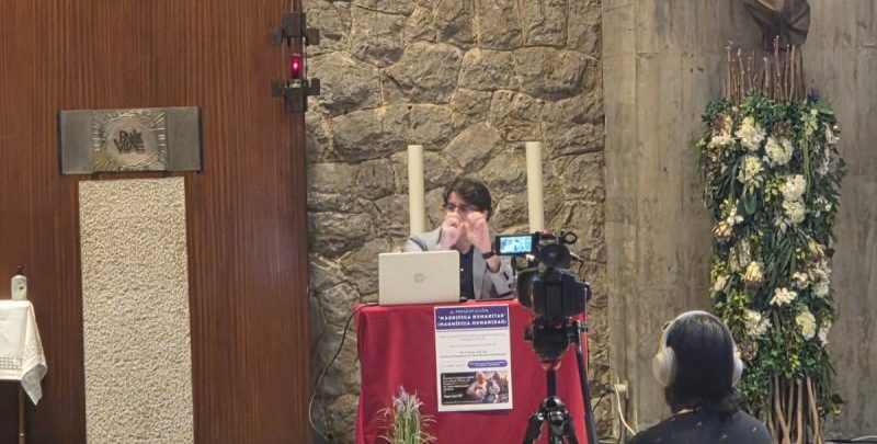 CATÓLICOS EN CANTABRIA – Óscar Lavín, vicario para la Evangelización, presenta ‘Magnifica Humanitas’: No podemos ver el mundo y sus problemas desconectados