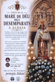 CATÓLICOS EN VALENCIA – La imagen peregrina de la Virgen de los Desamparados visitará Aldaia para acompañar y agradecer el esfuerzo de los fieles tras la DANA