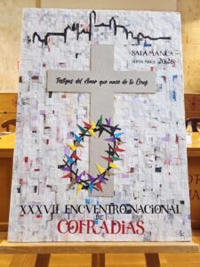 CATÓLICOS EN SALAMANCA – Una cruz desnuda protagoniza el cartel del 37 Encuentro Nacional de Cofradías de Salamanca
