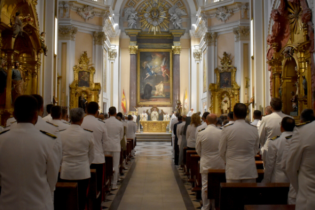 ARZOBISPADO CASTRENSE – Misa en honor a Nuestra Señora del Carmen en la Catedral Castrense