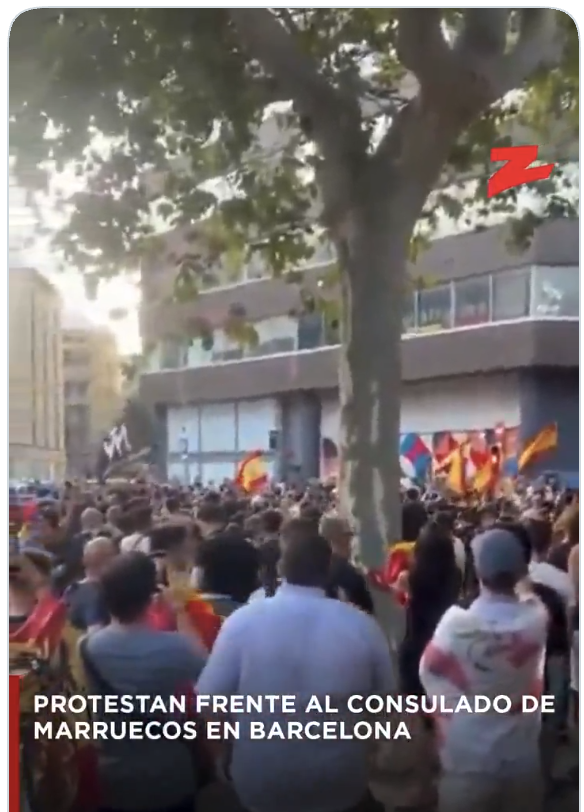Tradicionalismo – Concentraciones populares en Barcelona y Madrid frente a la invasión narco-marroquí de Ceuta