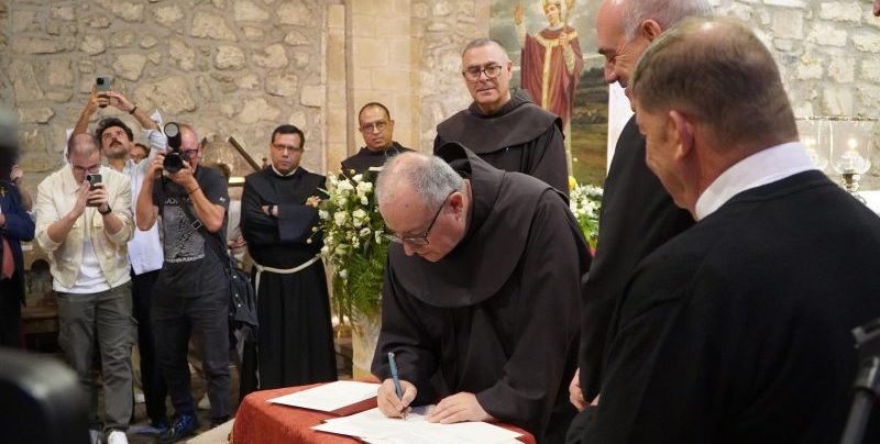 CATÓLICOS EN CANTABRIA – Franceso Ielpo, Custodio de Tierra Santa, en el Monasterio de Santo Toribio: “Hoy es un día muy importante»