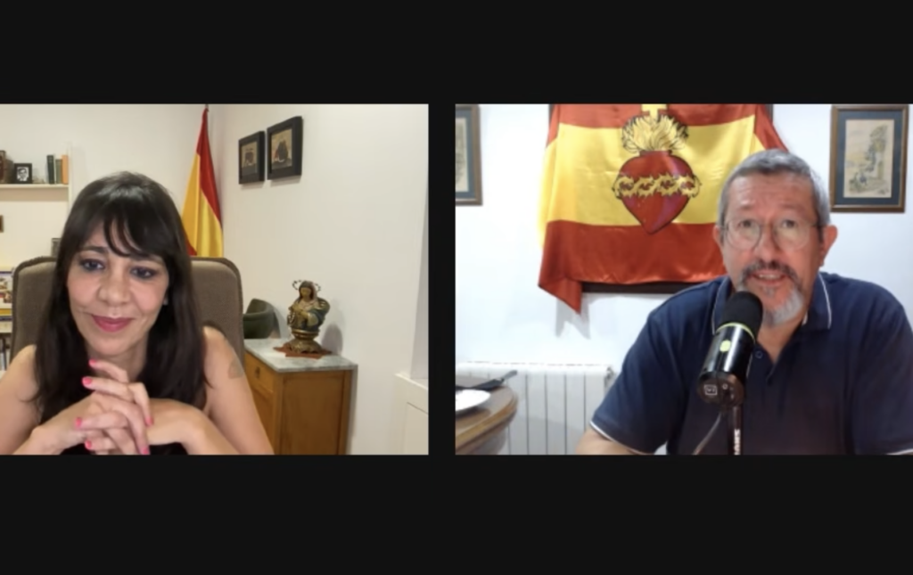 Tradicionalismo – Participación en el programa de Fortunata y Jacinta: «El Sagrado Corazón contra el mundo moderno»